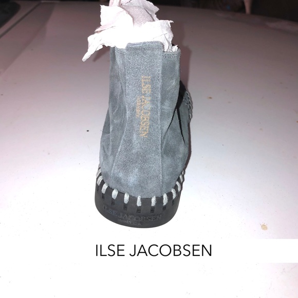 ILSE JACOBSEN Tulip front zip suede bootie Size 38 - Picture 6 of 6